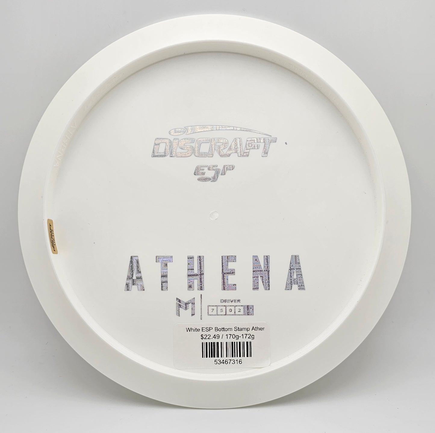 White ESP Bottom Stamp Athena