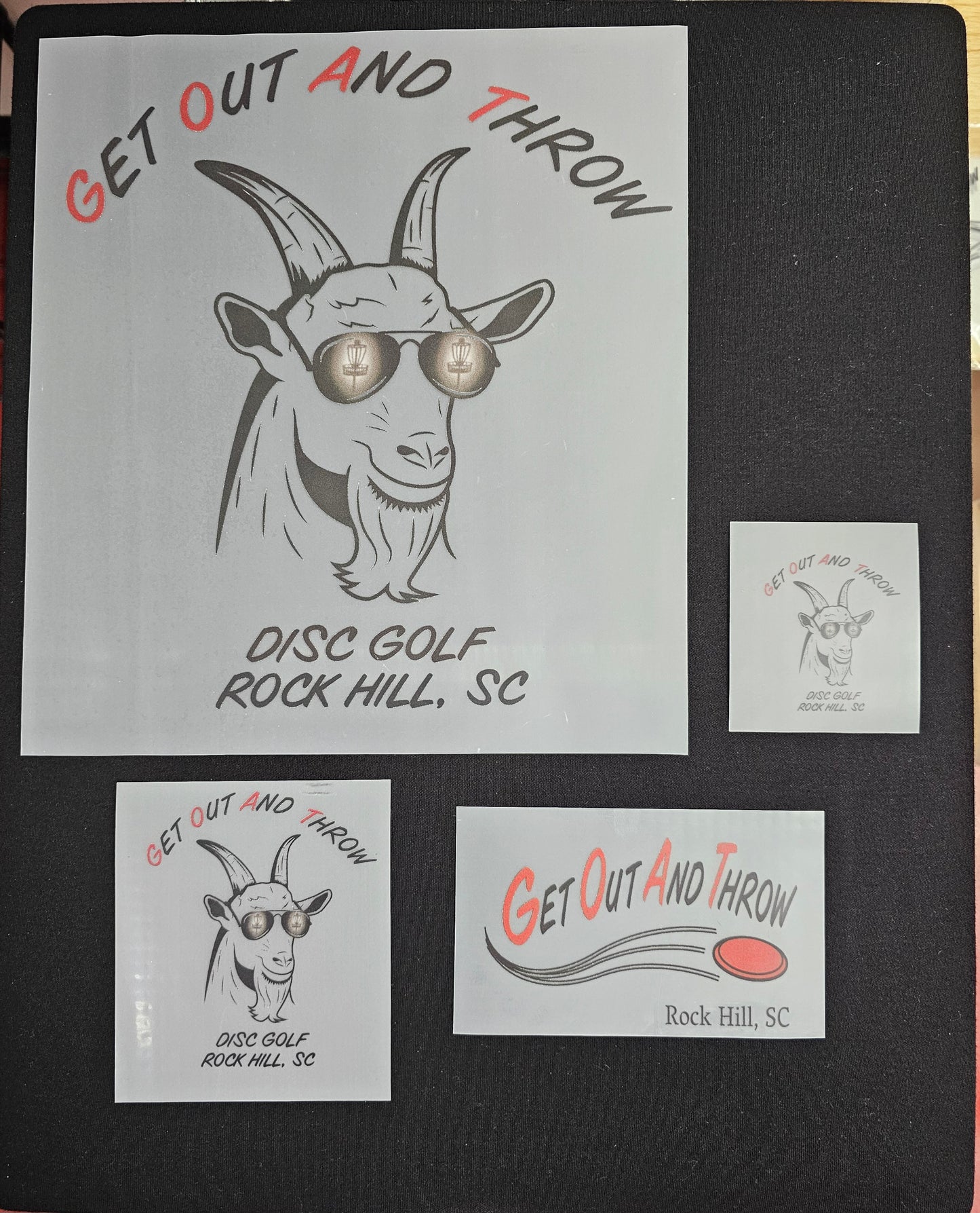 Get Out And Throw Custom DTF T-Shirt