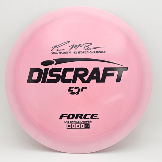 Paul McBeth 6X ESP Force Signature Series