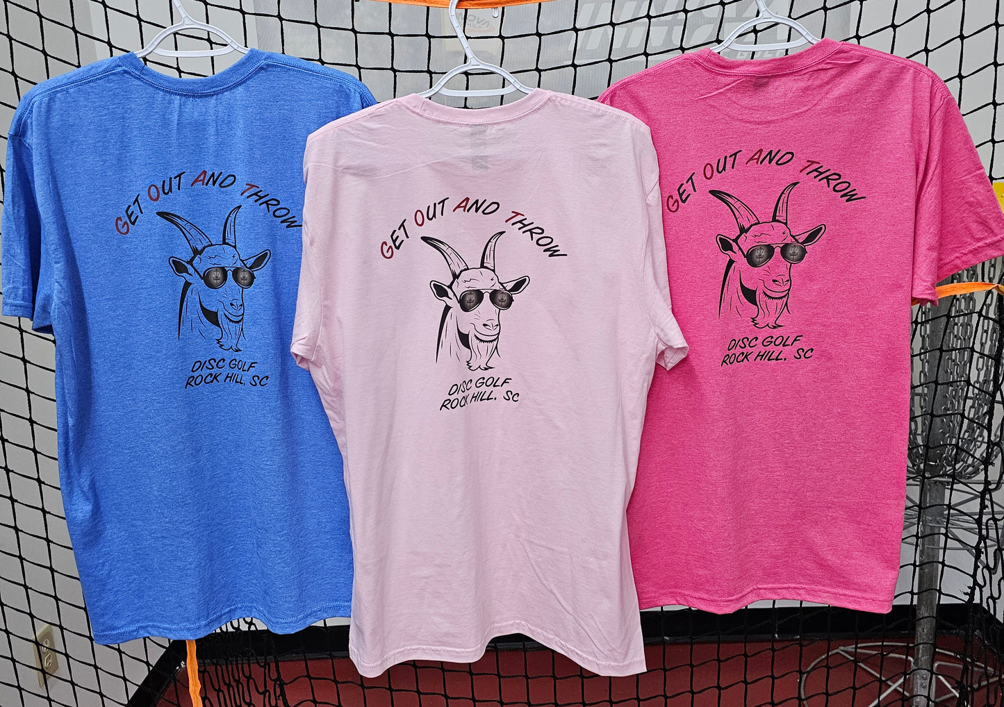 Get Out And Throw Custom DTF T-Shirt