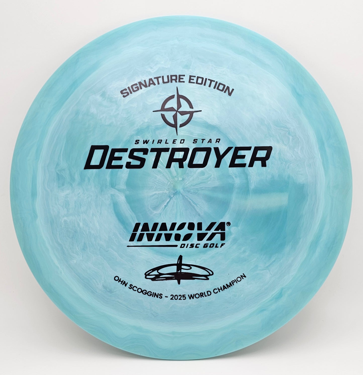 Swirled Star Destroyer Ohn Scoggins Worlds Commemorative Disc