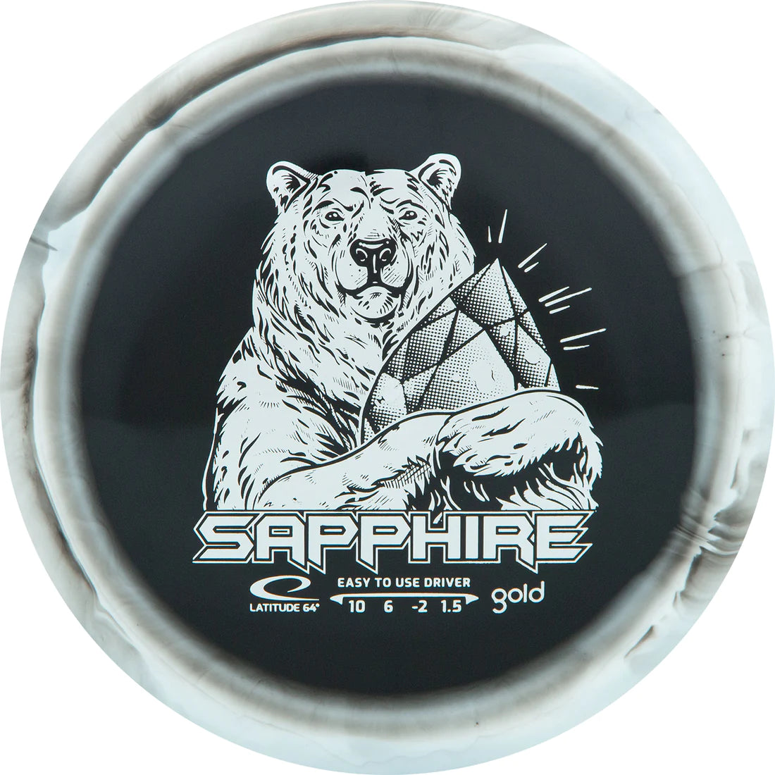 Gold Orbit Sapphire