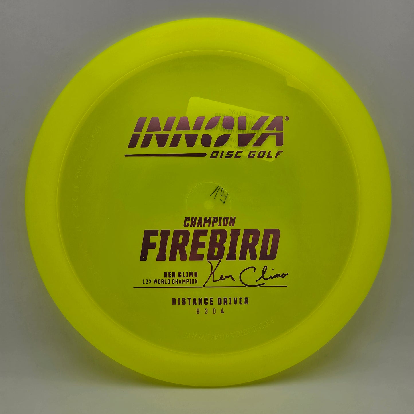 Champion Firebird Ken Climo Signature