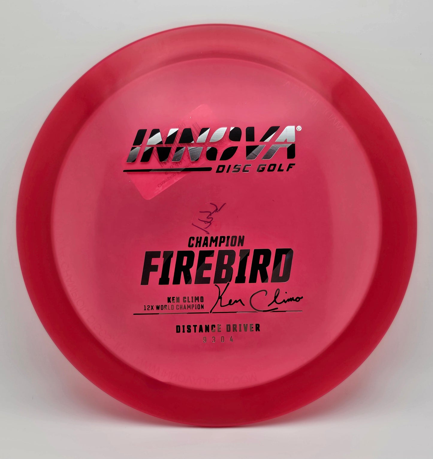 Champion Firebird Ken Climo Signature