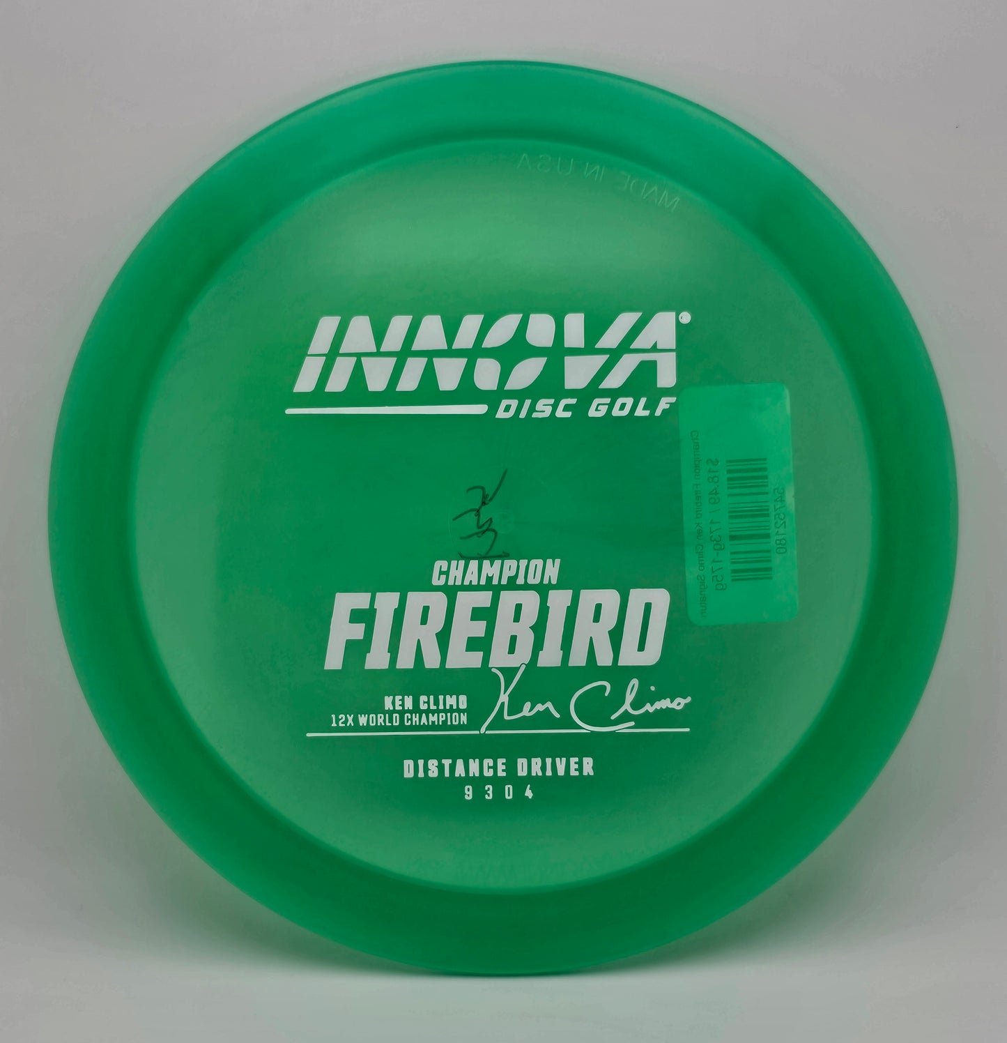 Champion Firebird Ken Climo Signature