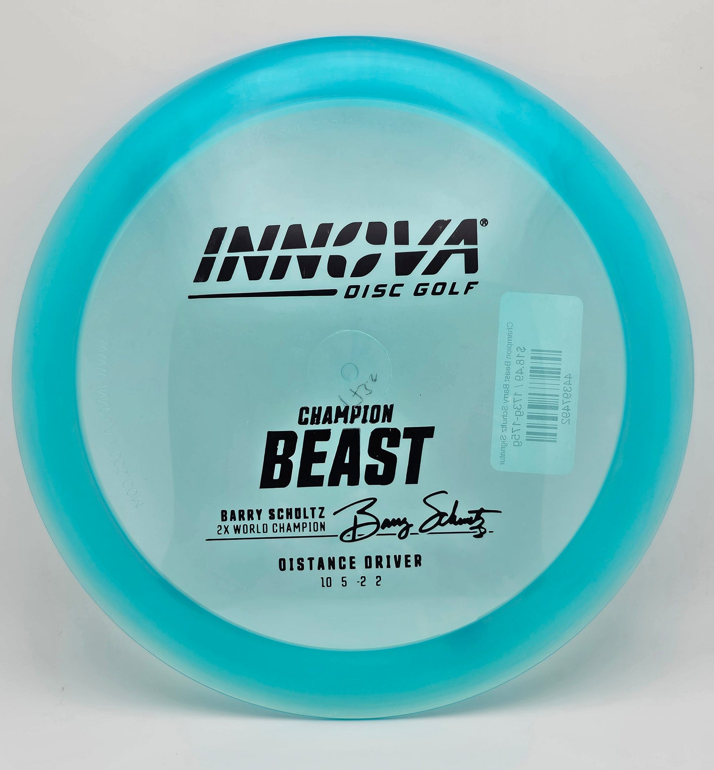 Champion Beast Barry Schultz Signature