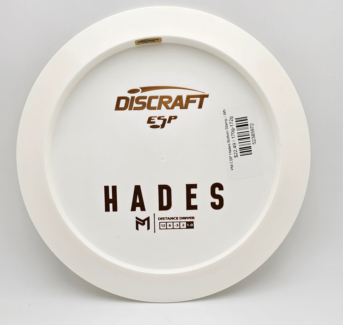 PM ESP Hades Bottom Stamp - White