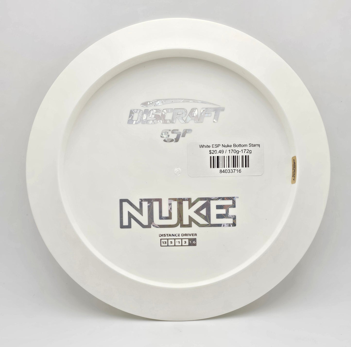 White ESP Nuke Bottom Stamp