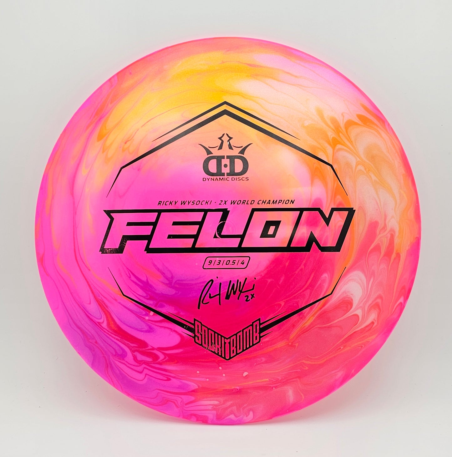 Dynamic Discs Lucid-Ice Glimmer RW Sockibomb Stamp