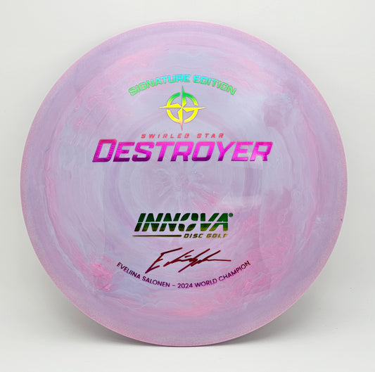 Swirled Star Destroyer Eveliina Salonen 2024 World Champ Signature Edition