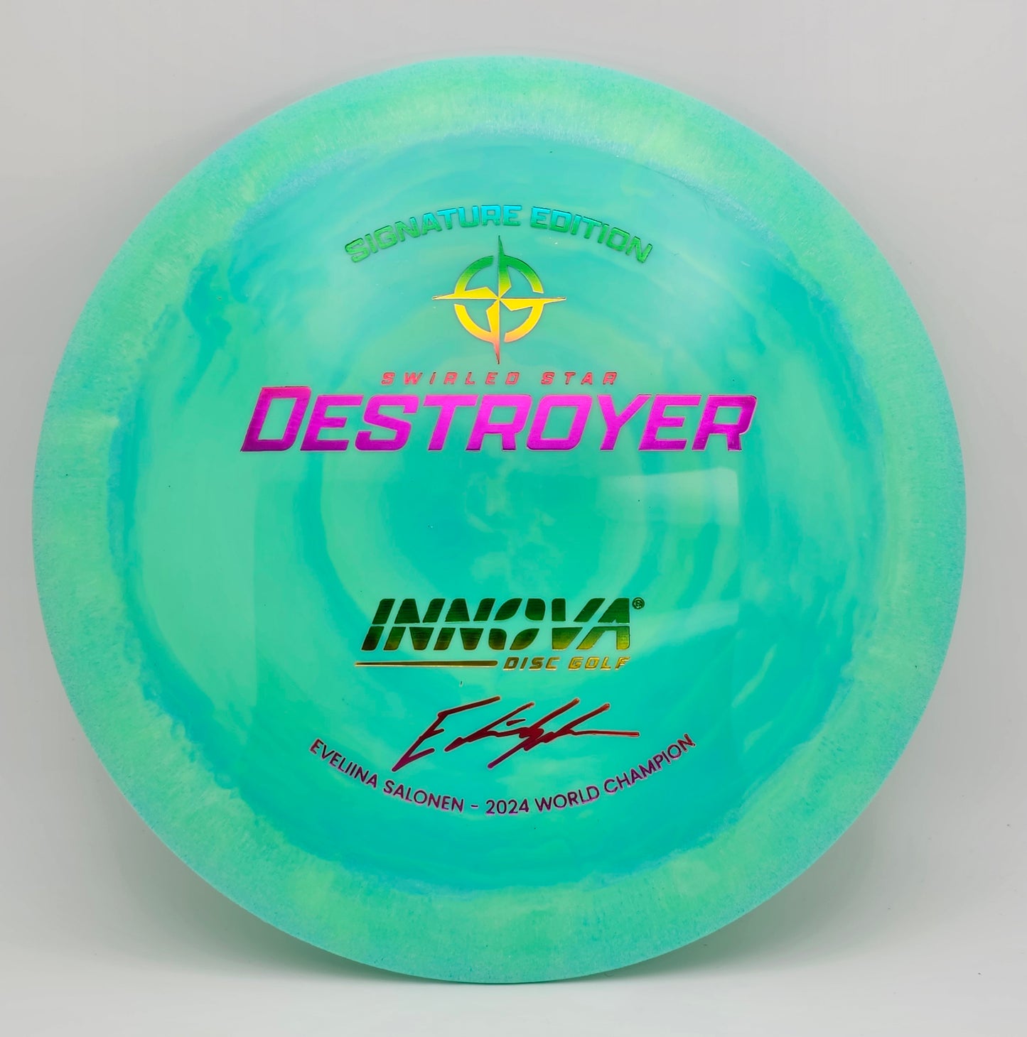 Swirled Star Destroyer Eveliina Salonen 2024 World Champ Signature Edition