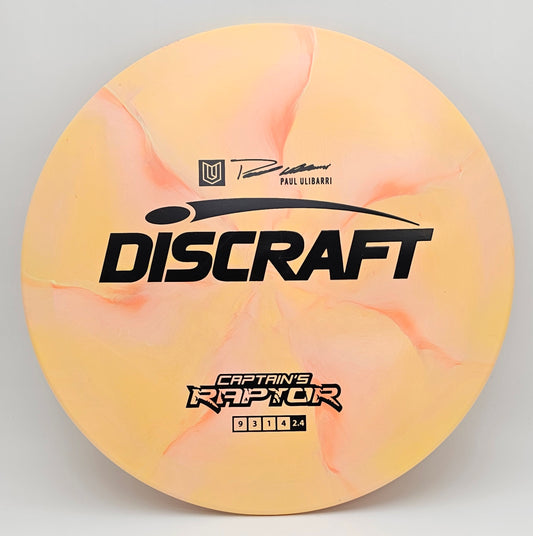 Used/Pre-Owned Discraft ESP Swirl Uli Captains Raptor