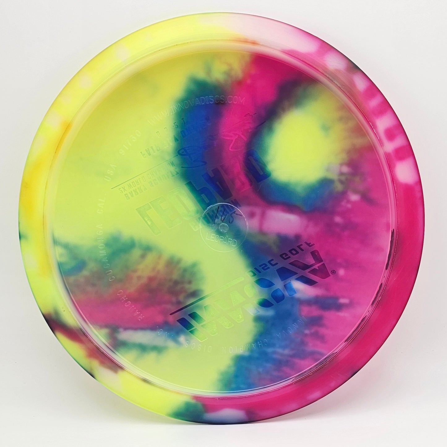 Used/Pre-Owned Innova Champion I-Dye Leopard - Barry Schultz 2x World Champion