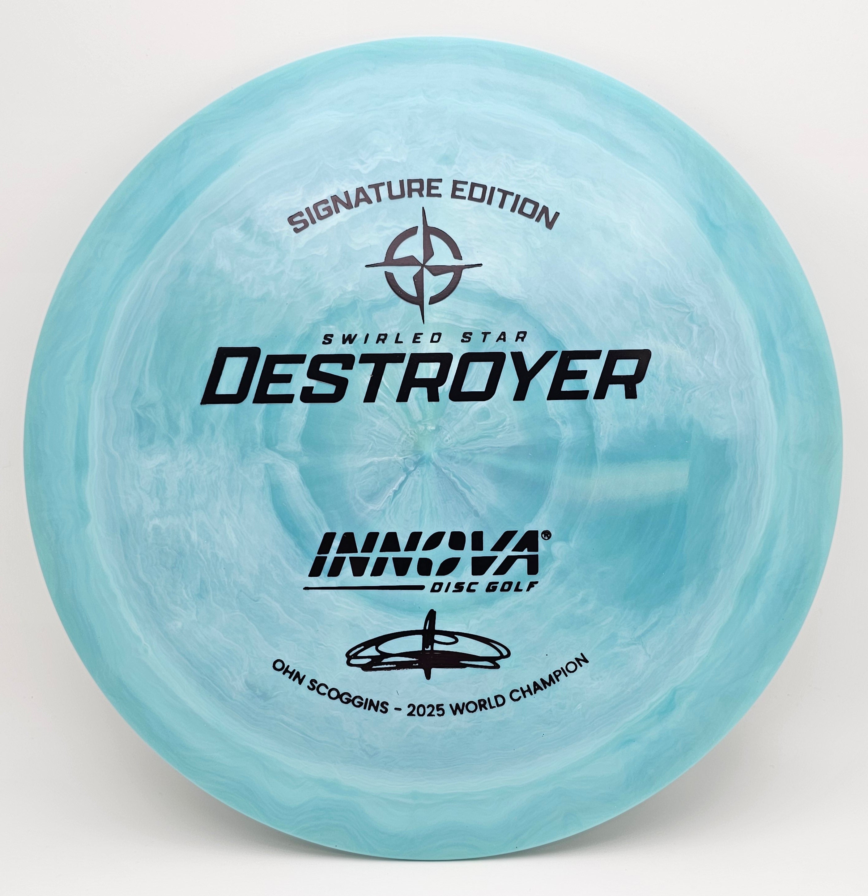Swirled Star Destroyer Ohn Scoggins Worlds Commemorative Disc
