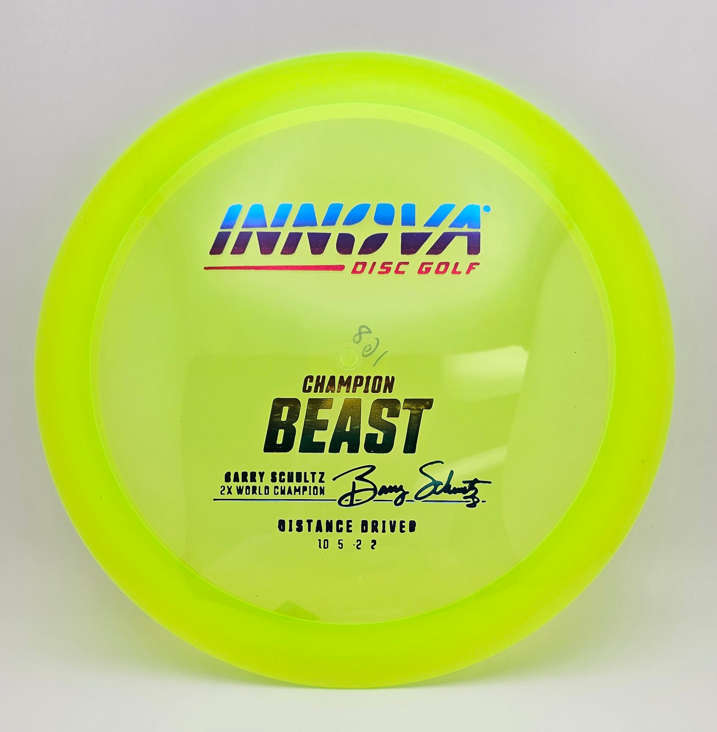 Champion Beast Barry Schultz Signature