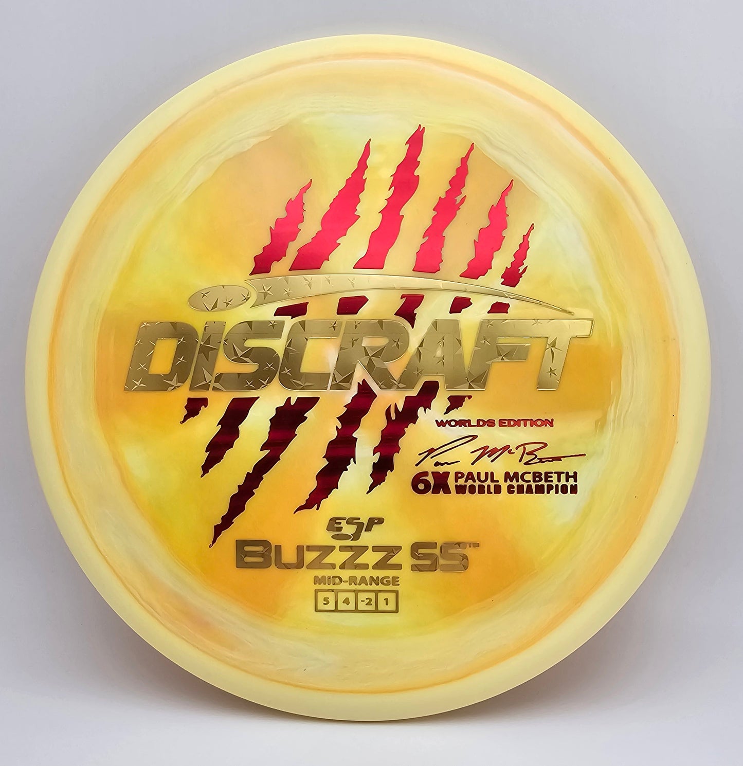 Worlds Edition Paul McBeth 6-Claw ESP Buzzz SS