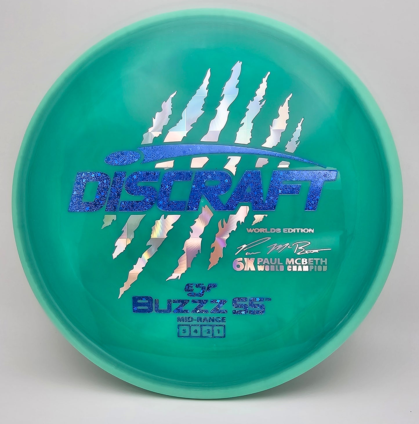 Worlds Edition Paul McBeth 6-Claw ESP Buzzz SS