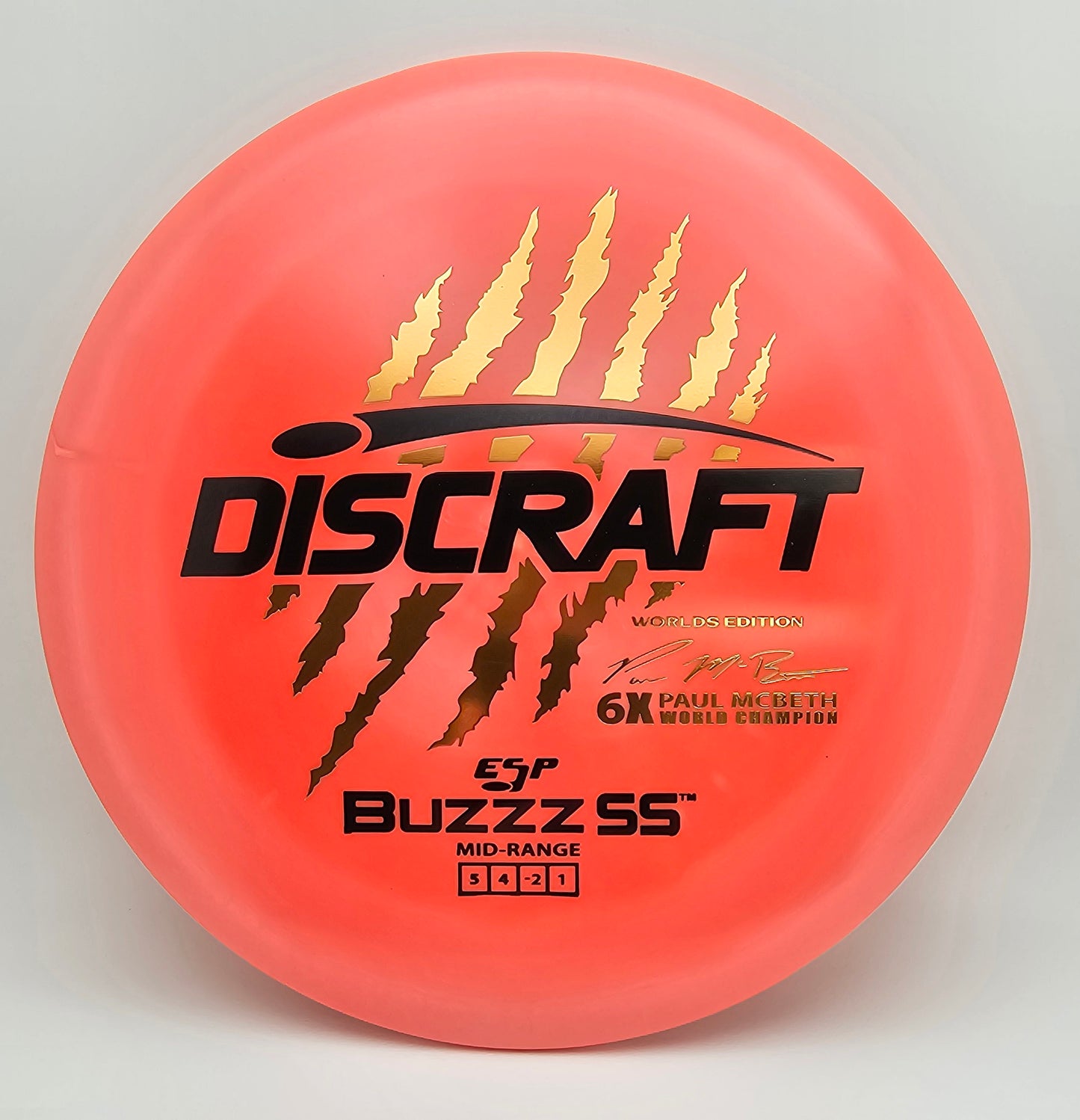 Worlds Edition Paul McBeth 6-Claw ESP Buzzz SS