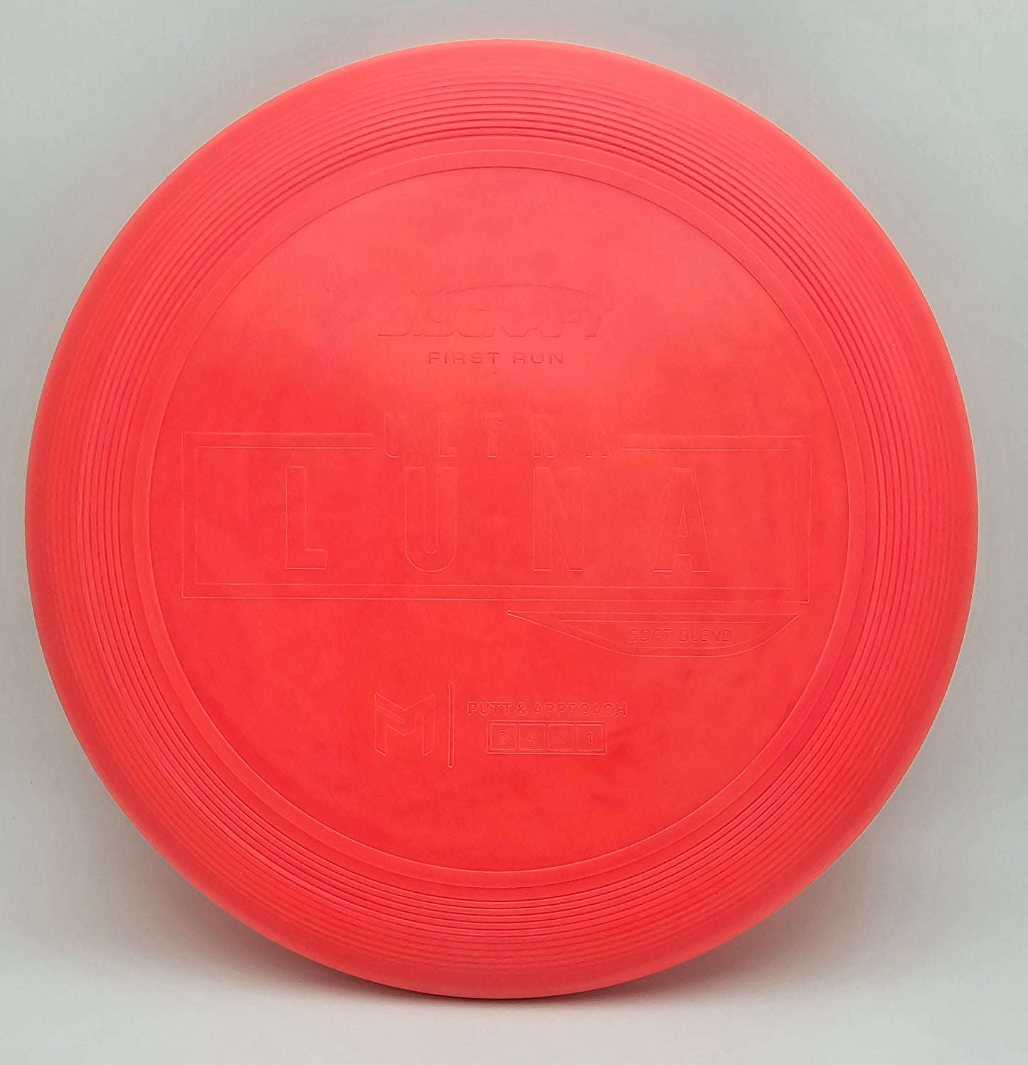 Paul McBeth First Run UltraLuna - Soft Putter Blend