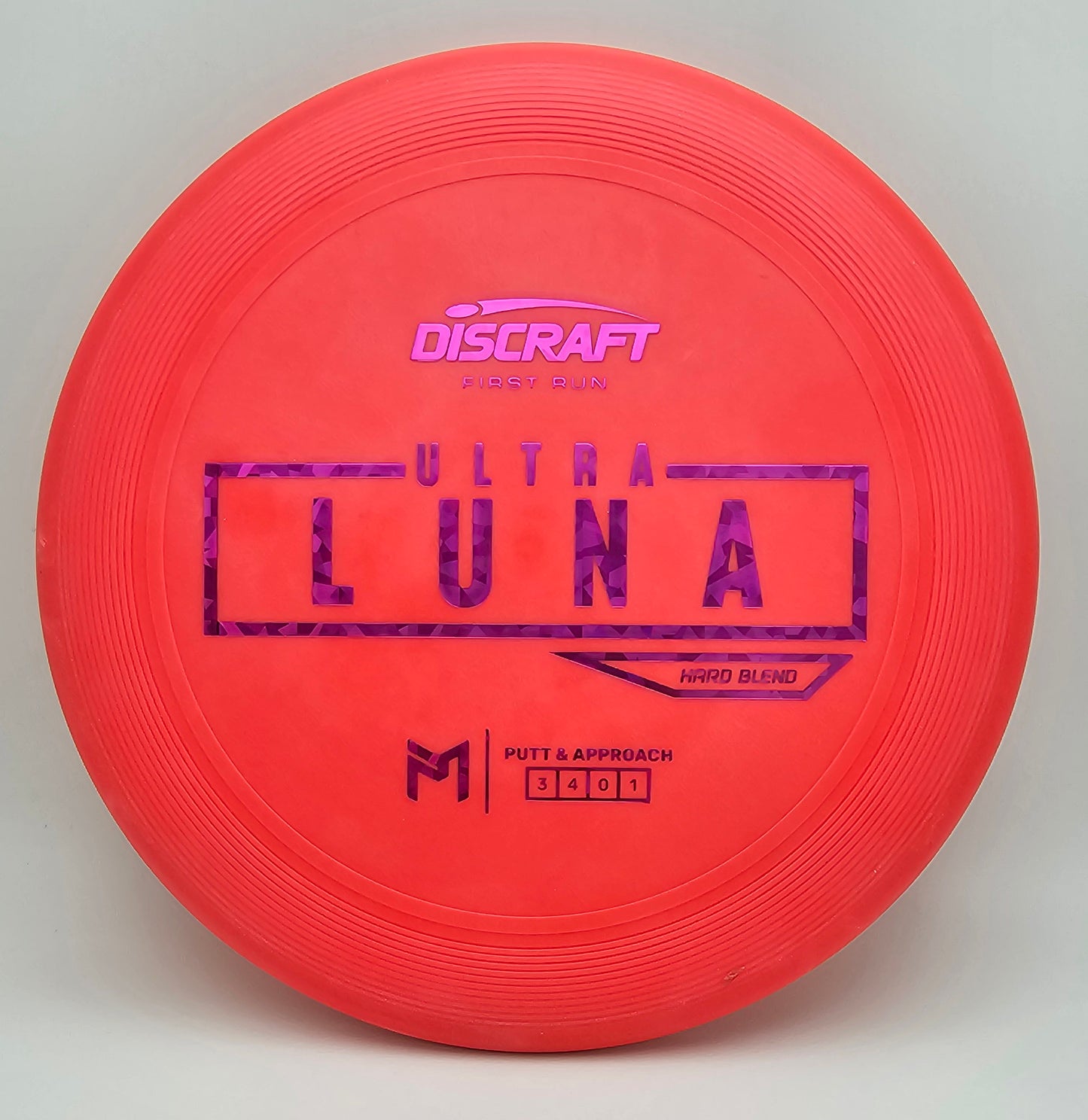 Paul McBeth First Run UltraLuna - Hard Putter Blend