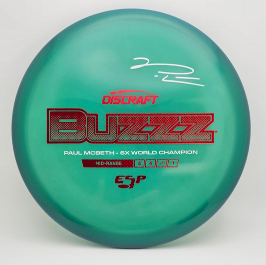 Paul McBeth 6x ESP Buzzz Signature Series