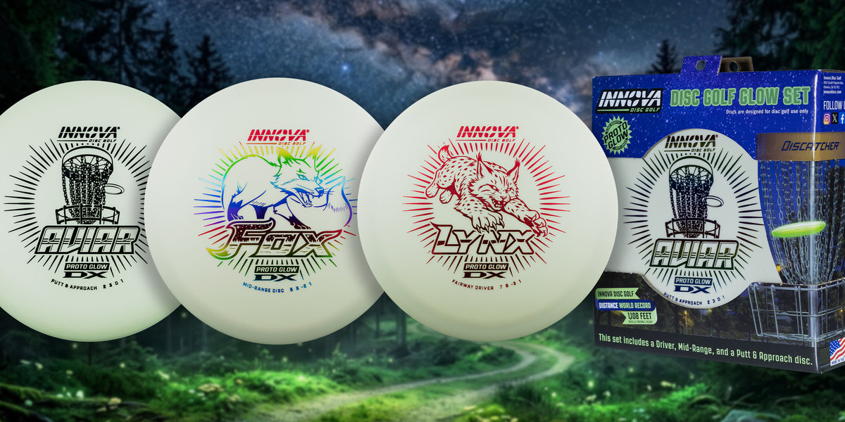 Innova Proto Glow DX Disc Golf Set