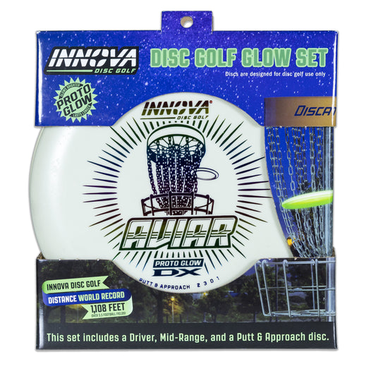 Innova Proto Glow DX Disc Golf Set